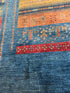 Milene Melendez 9.11x12 Blue Afghani Gabbeh Rug