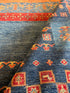 Milene Melendez 9.11x12 Blue Afghani Gabbeh Rug