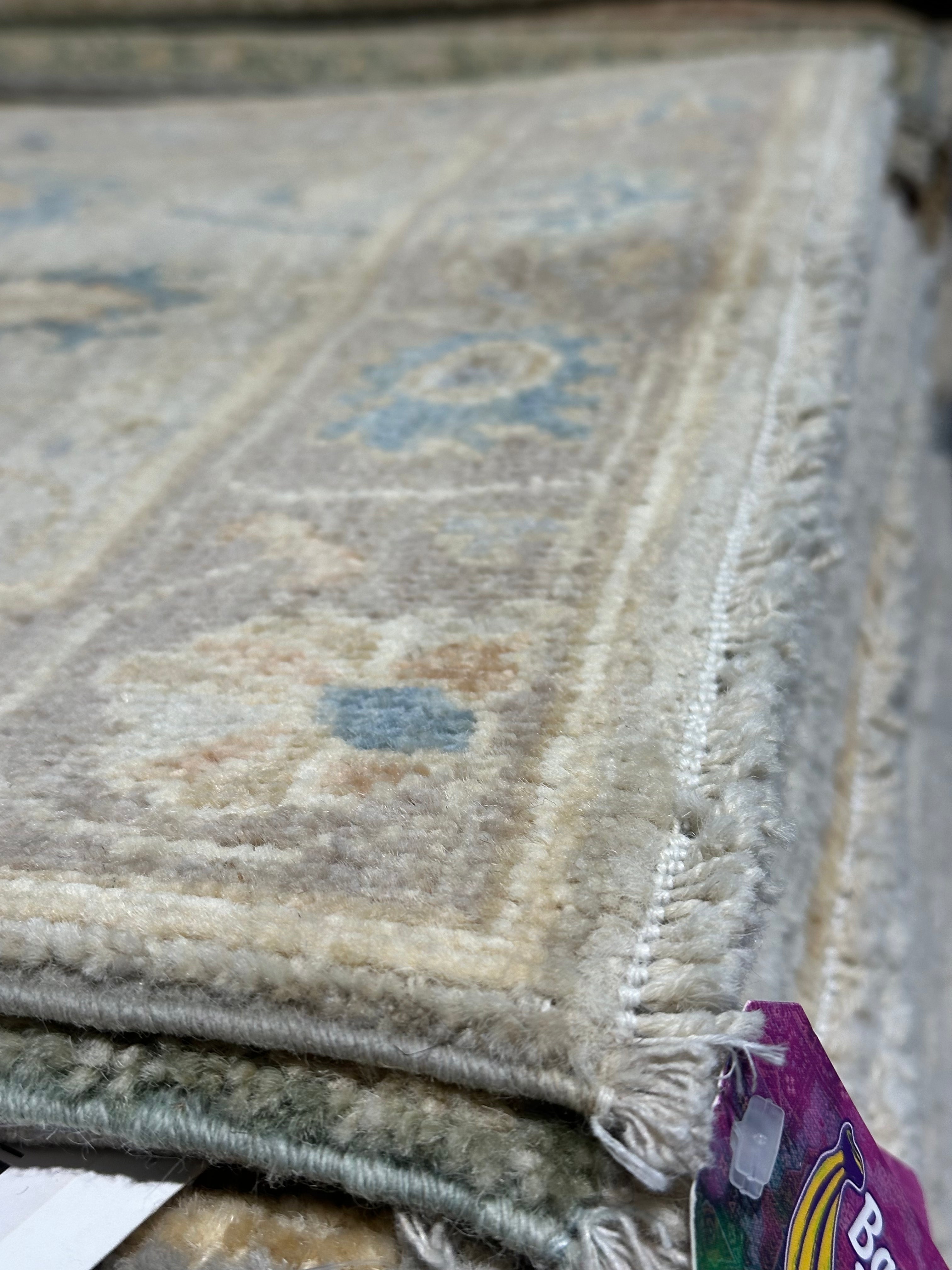 Eve Martin 2x3 Afghani Whitewashed Oushak