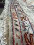 Jen Shah 4.7x10.6 Silver Afghani Sultani Runner