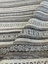 Flash Thompson 5.6x7.6 Handwoven Ivory and Brown Striped Durrie Rug CLEARANCE
