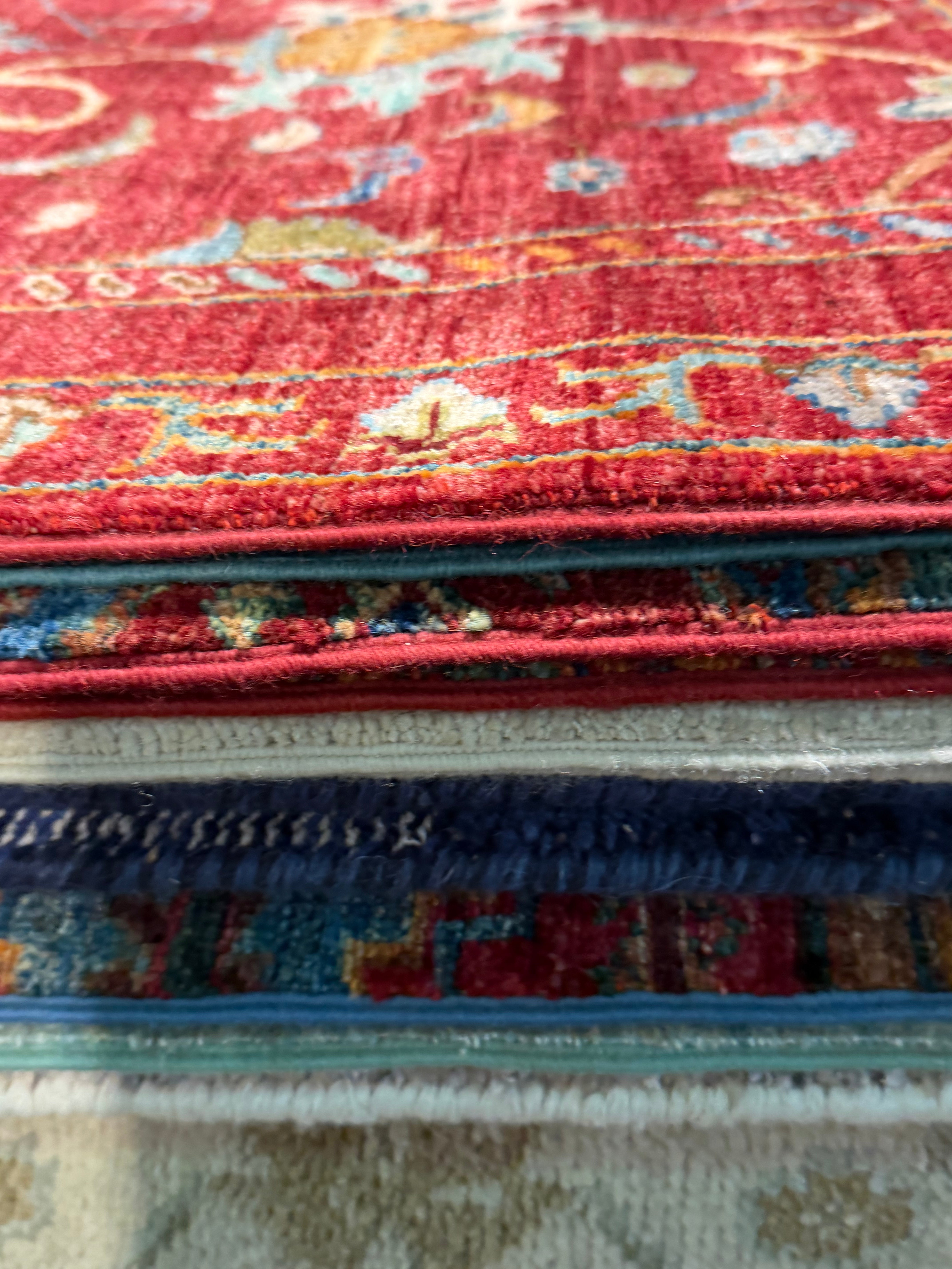 Jamie Tisdale 2.9x8.3 Red Afghani Sultani Runner