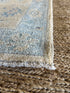 Dawn Olivieri 2x3 Blue Afghani Whitewashed Oushak