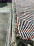 Jensen Ackles 5.3x7x6 Handwoven Multi Colored Textured Durrie Rug