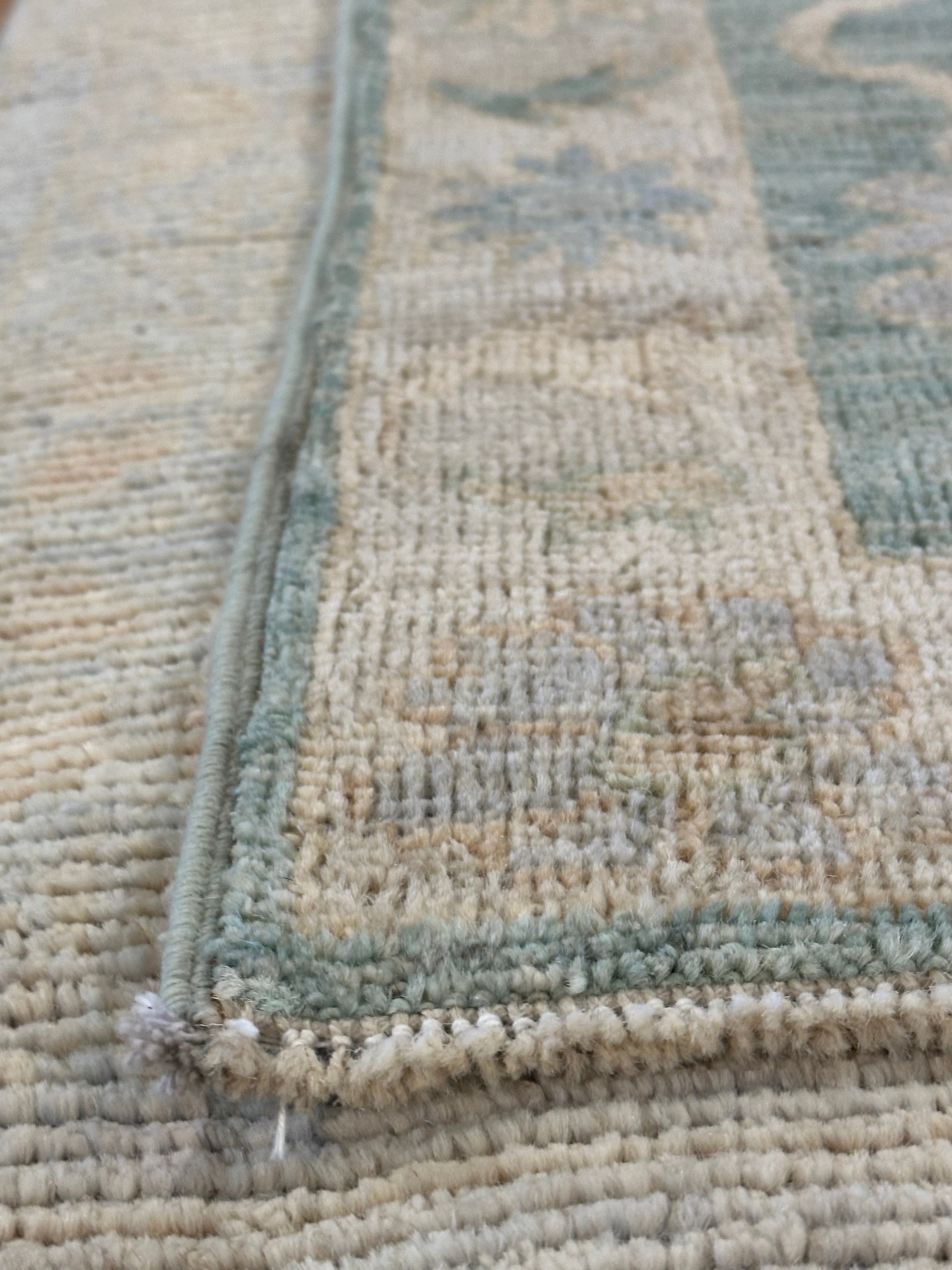Francesca James 2.2x4 Afghani Whitewashed Oushak