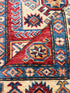 Rachel Hopkins 2.6x9.7 Red Afghani Kazak Rug