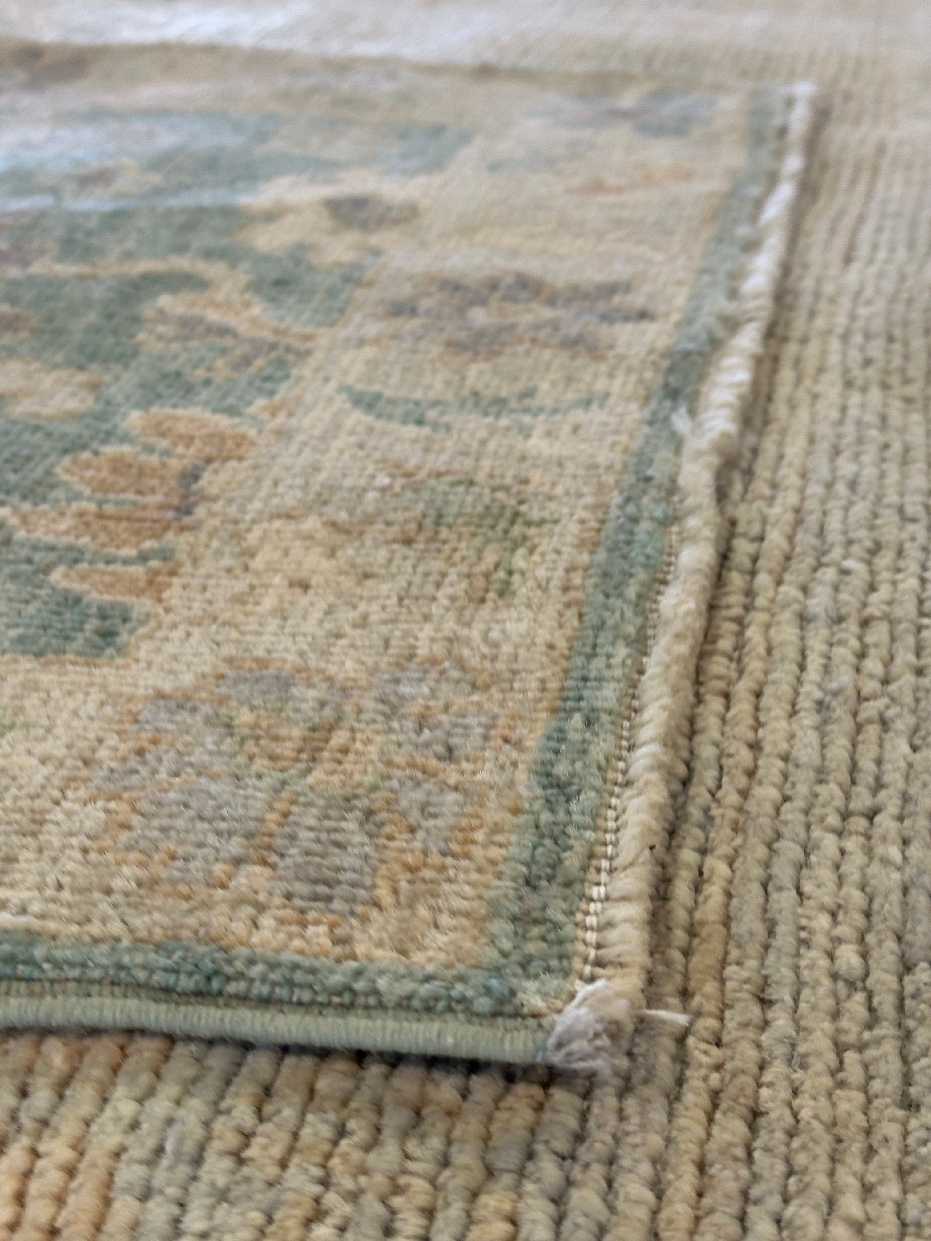 Francesca James 2.2x4 Afghani Whitewashed Oushak