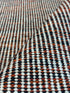 Jensen Ackles 5.3x7x6 Handwoven Multi Colored Textured Durrie Rug