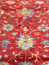 Poppy Liu 2.9x8.3 Red Afghani Sultani Runner