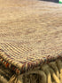 Jensen Ackles 5.3x7x6 Handwoven Multi Colored Textured Durrie Rug