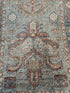 Amber Whalen 2.1x2.11 Blue Afghani Whitewashed Oushak
