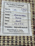 Jensen Ackles 5.3x7x6 Handwoven Multi Colored Textured Durrie Rug