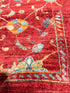 Poppy Liu 2.9x8.3 Red Afghani Sultani Runner