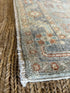 Amber Whalen 2.1x2.11 Blue Afghani Whitewashed Oushak