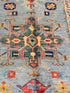 Lisa Barlow 2.10x9.6 Blue Afghani Waziri Runner
