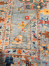 Lisa Barlow 2.10x9.6 Blue Afghani Waziri Runner
