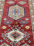 Alice Feeney 2.6x10.4 Red Afghani Khorjin Rug