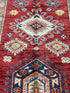 Alice Feeney 2.6x10.4 Red Afghani Khorjin Rug