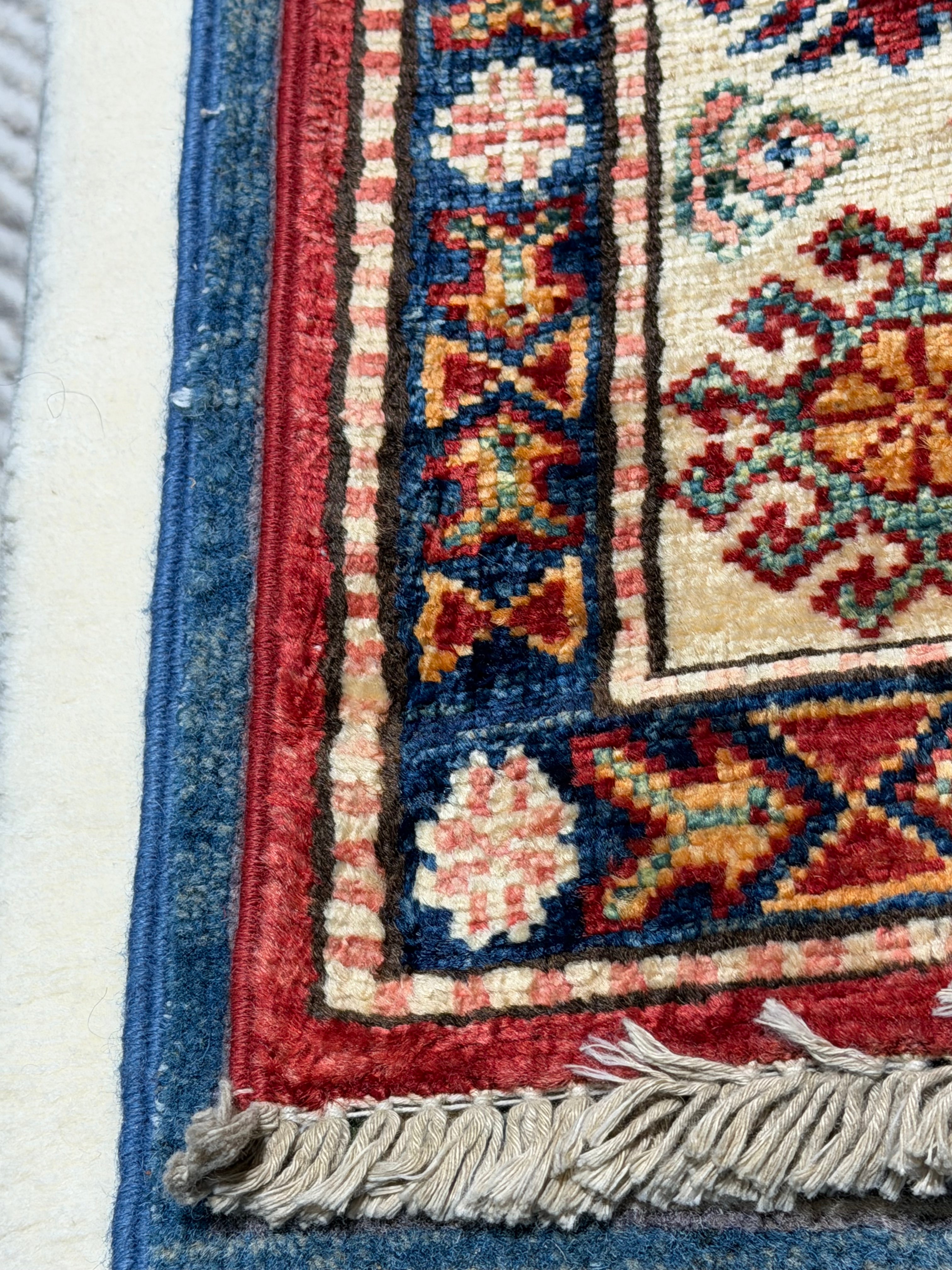Alice Feeney 2.6x10.4 Red Afghani Khorjin Rug