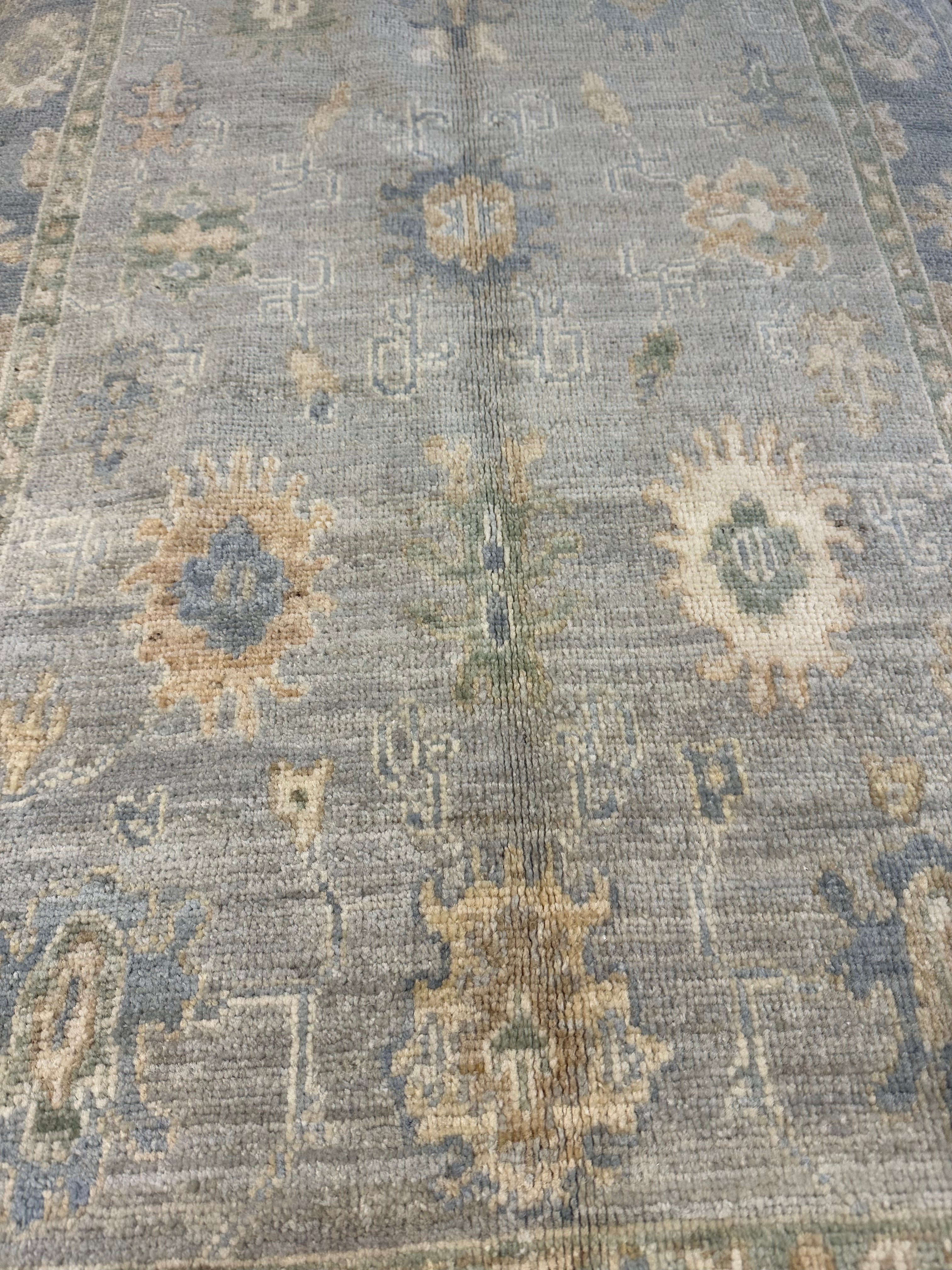 Freya Emerson 2.11x5 Afghani Whitewashed Oushak