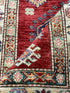 Alice Feeney 2.6x10.4 Red Afghani Khorjin Rug