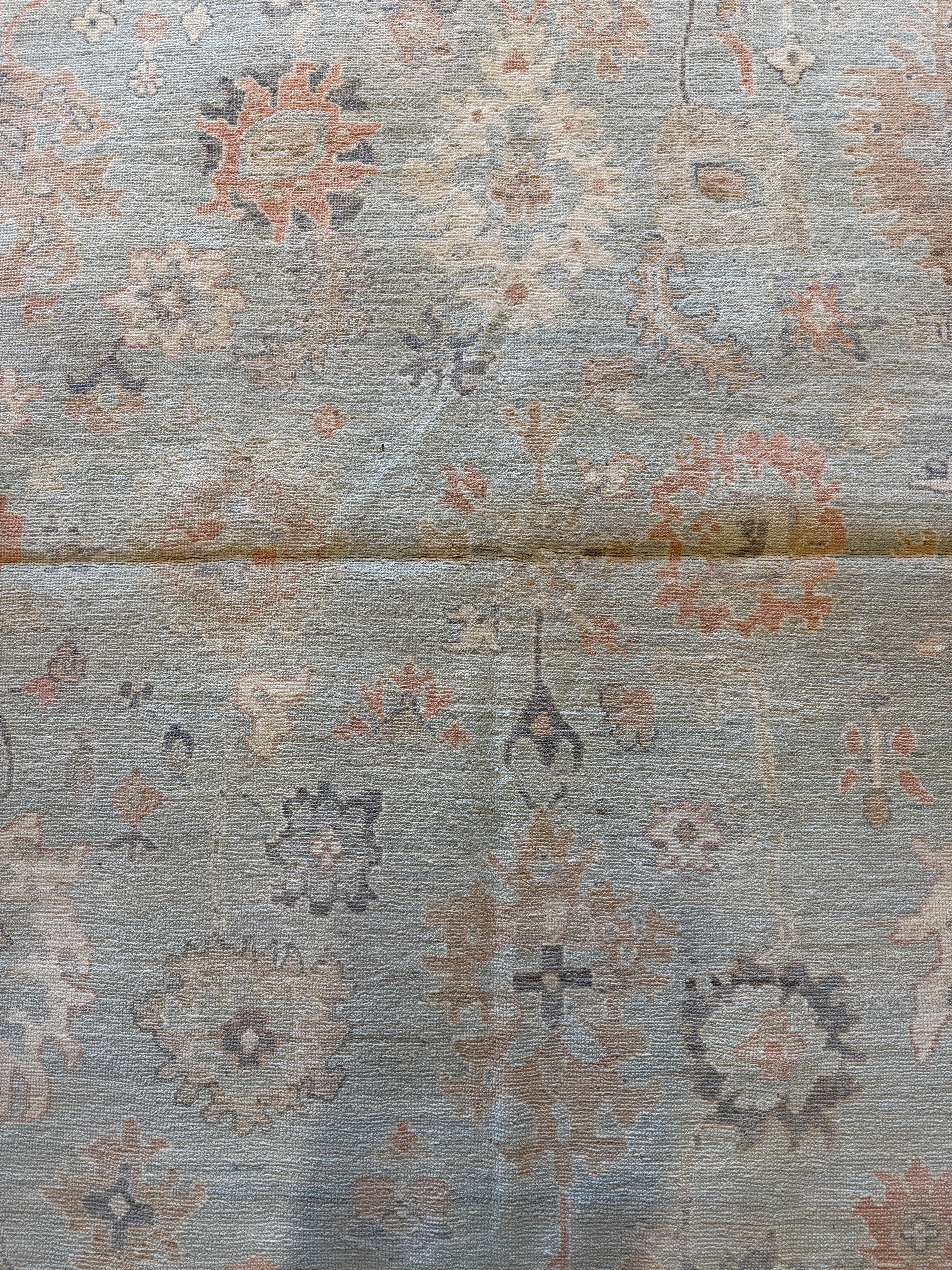 Lazzelle Gelias 8x10.1 Blue Afghani Whitewashed Oushak