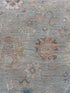 Lazzelle Gelias 8x10.1 Blue Afghani Whitewashed Oushak