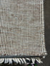 Sam N. 6.6x9.6 Grey Handwoven Modern Rug