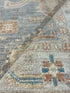 Lia Chiarin 2.11x4.9 Afghani Whitewashed Oushak