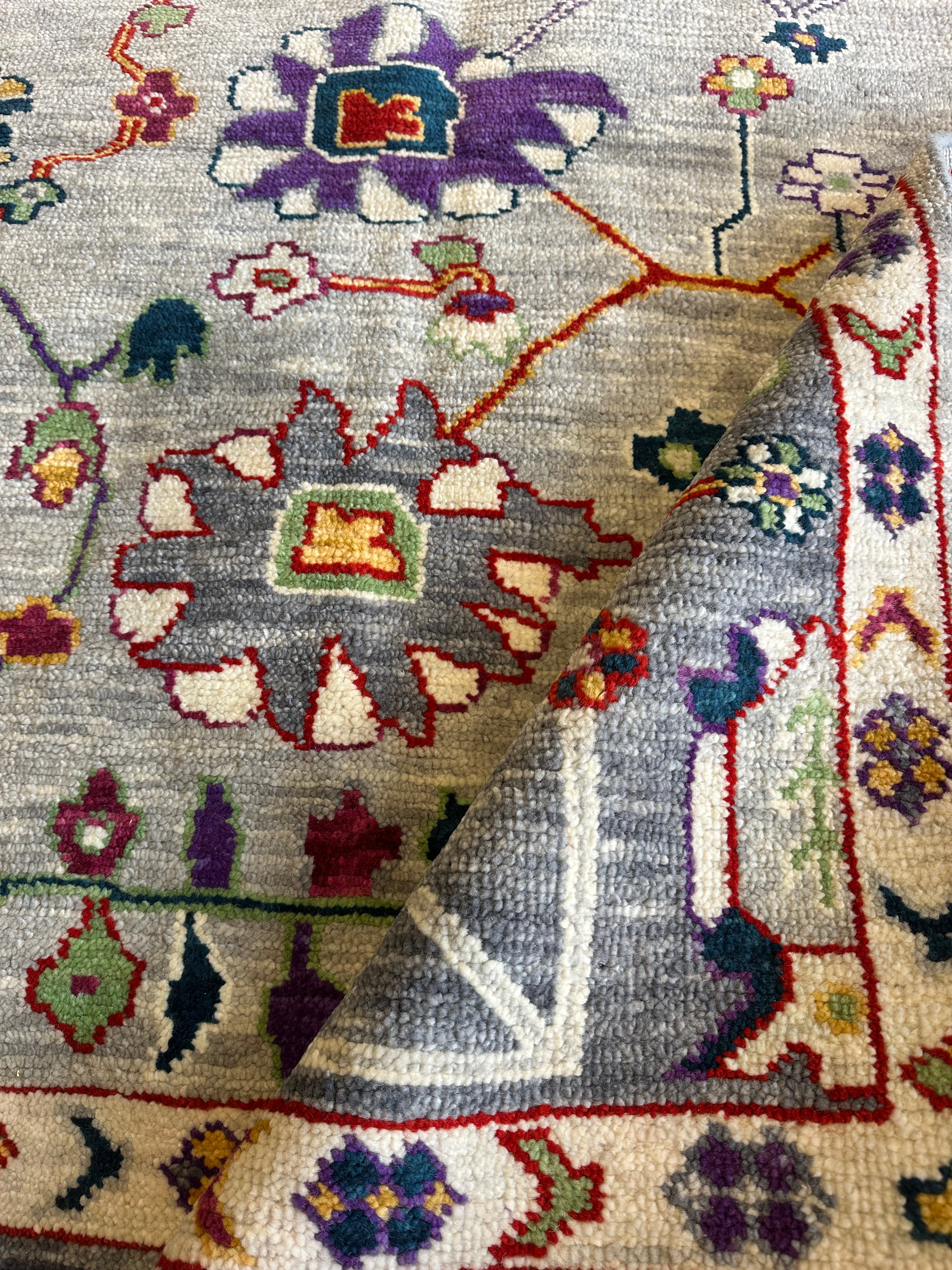 Christina Kellogg 9x9.2 Grey Karina Rug - CLEARANCE 30% off