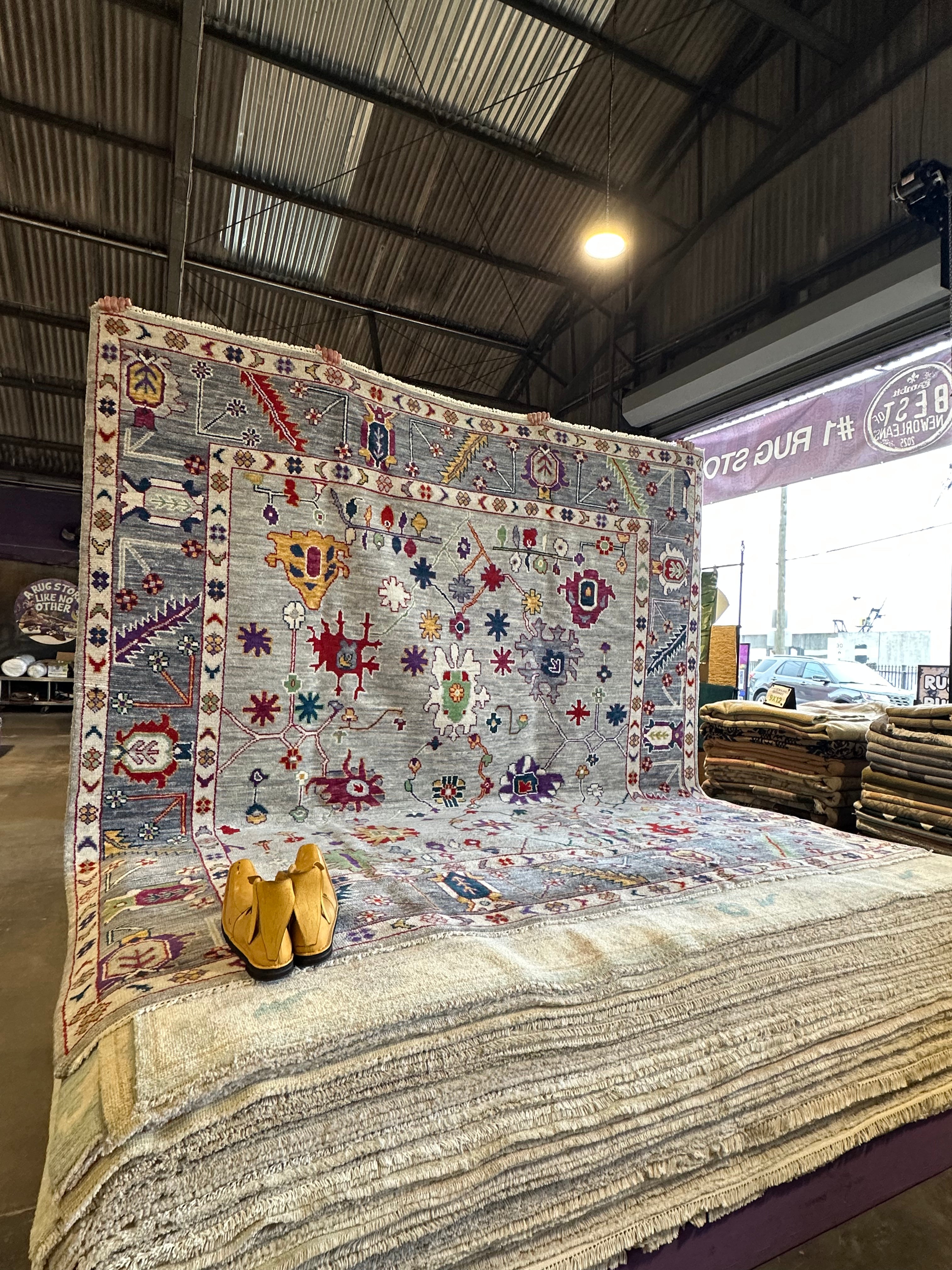 Christina Kellogg 9x9.2 Grey Karina Rug - CLEARANCE 30% off