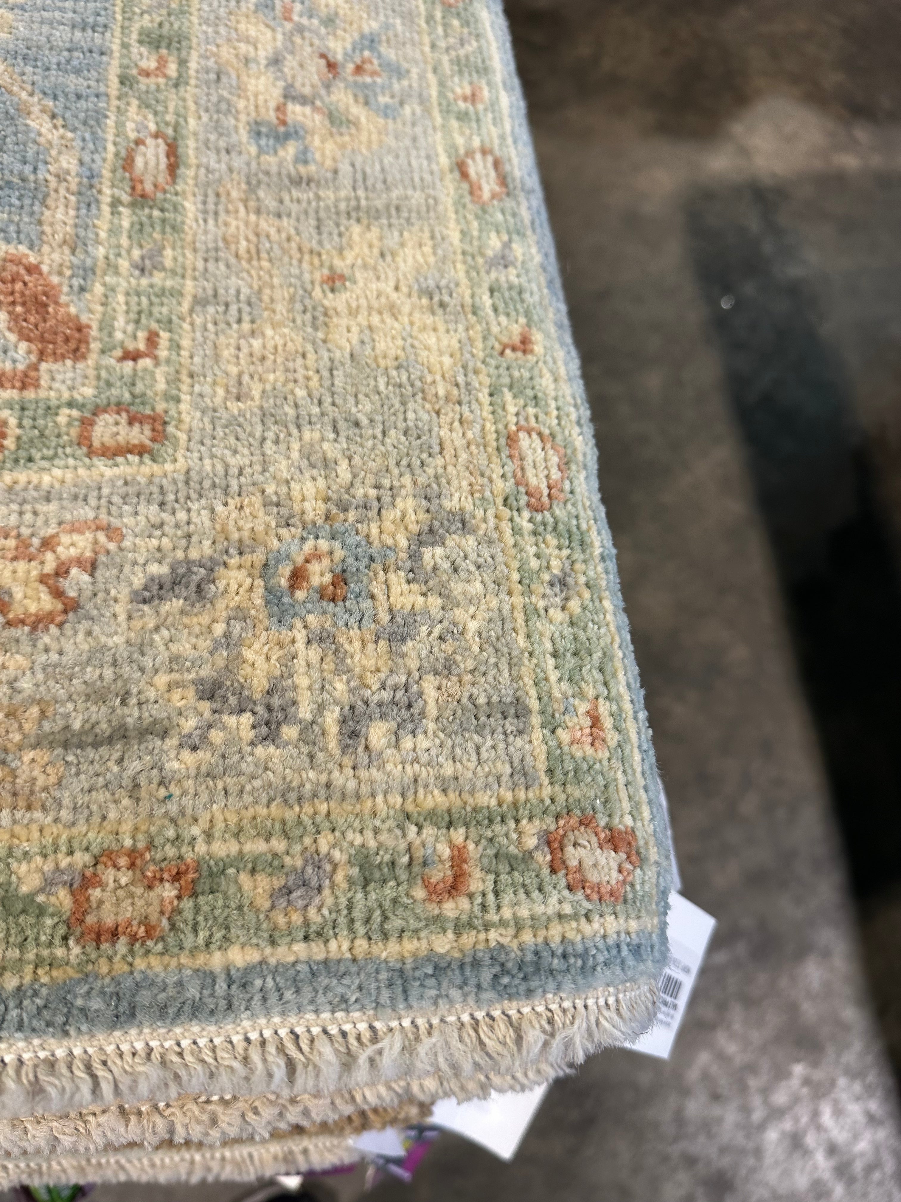 Lizzy Carr 3x4.11 Afghani Whitewashed Oushak