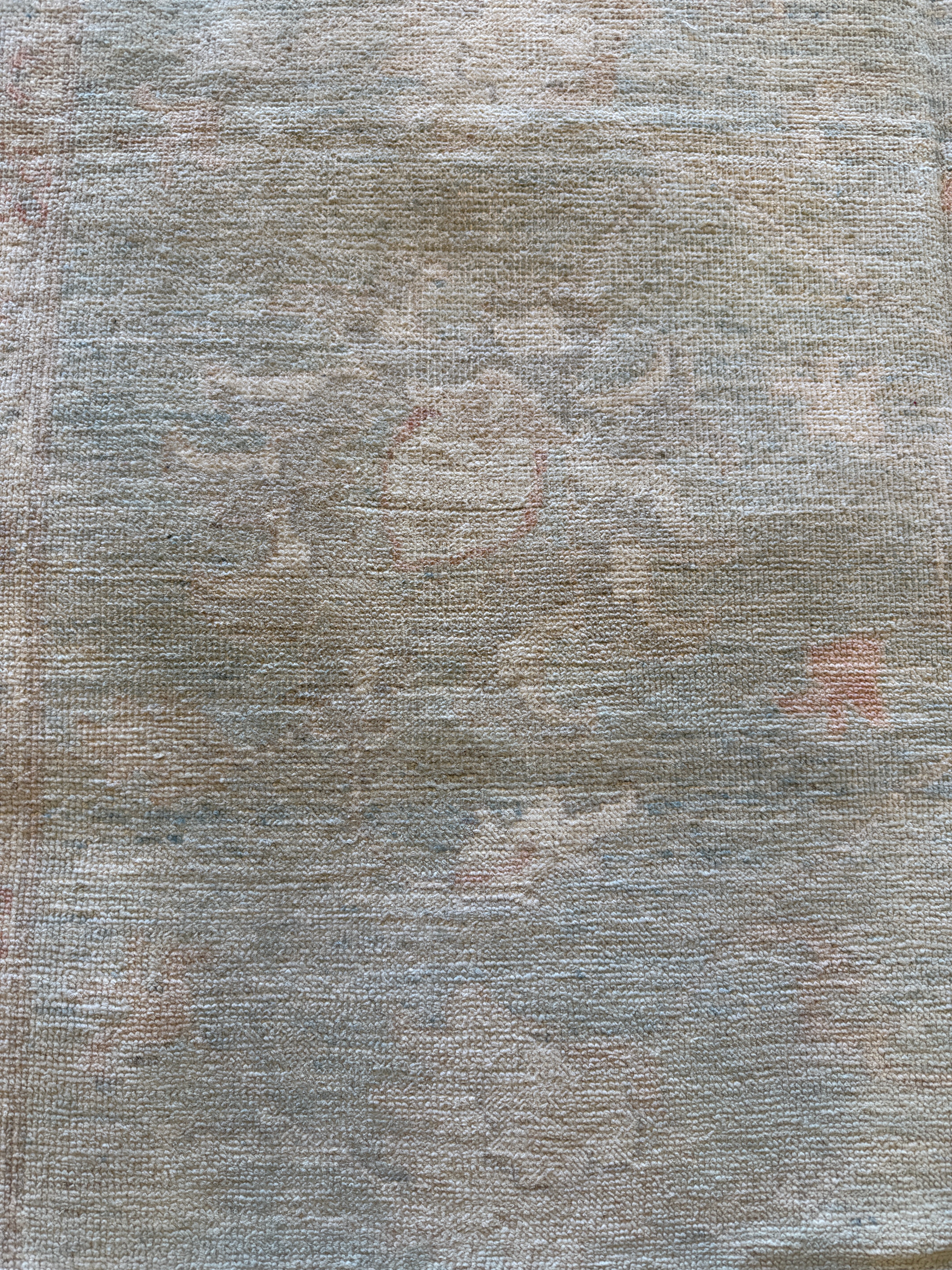 Matilda Lawler 8x9.11 Blue Afghani Whitewashed Oushak