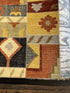 Tiger de Blanc 5x7.9 Hand-Knotted Muti-Colored Patched Kilim Rug | Banana Manor Rug Company