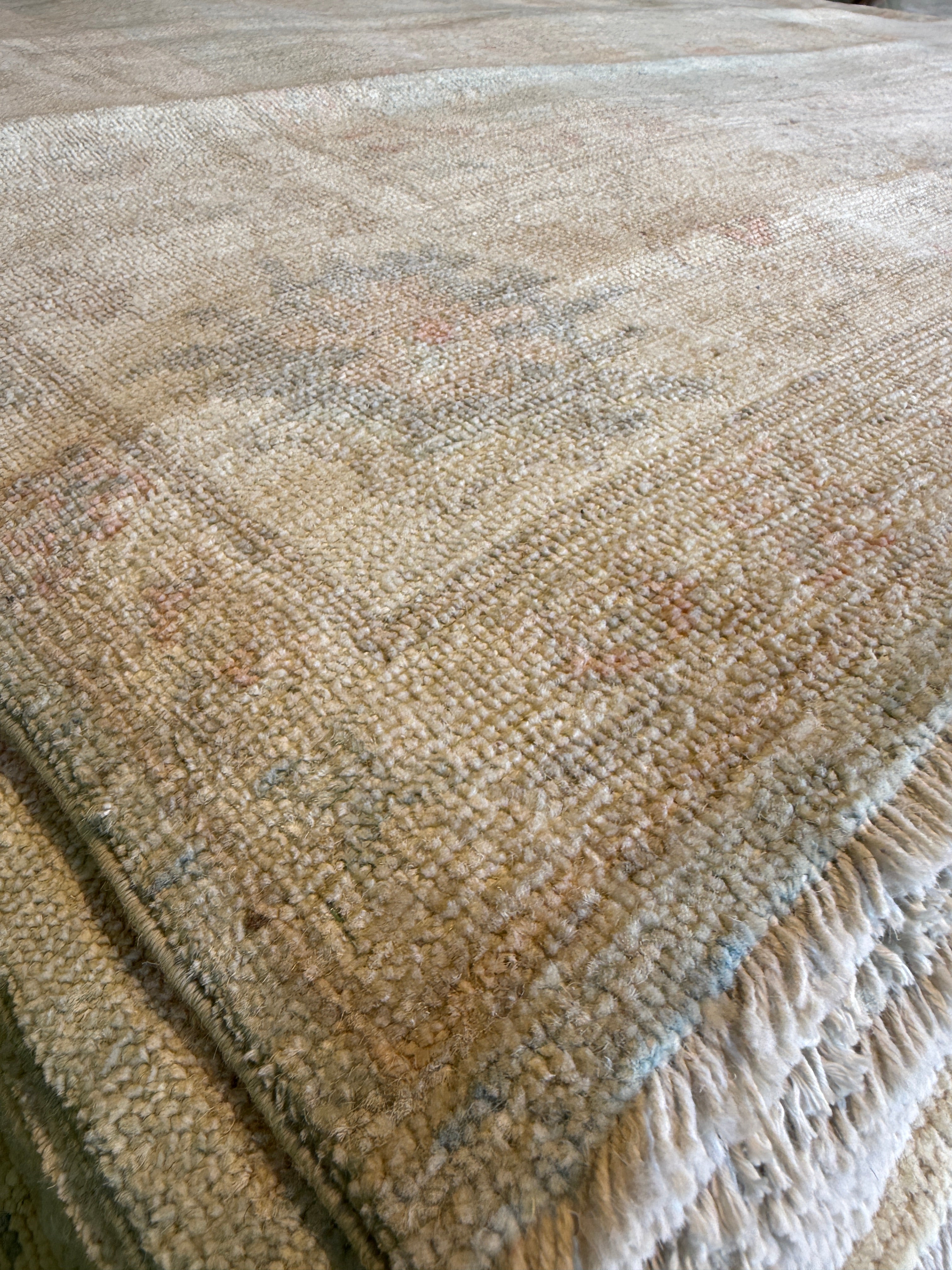 Matilda Lawler 8x9.11 Blue Afghani Whitewashed Oushak