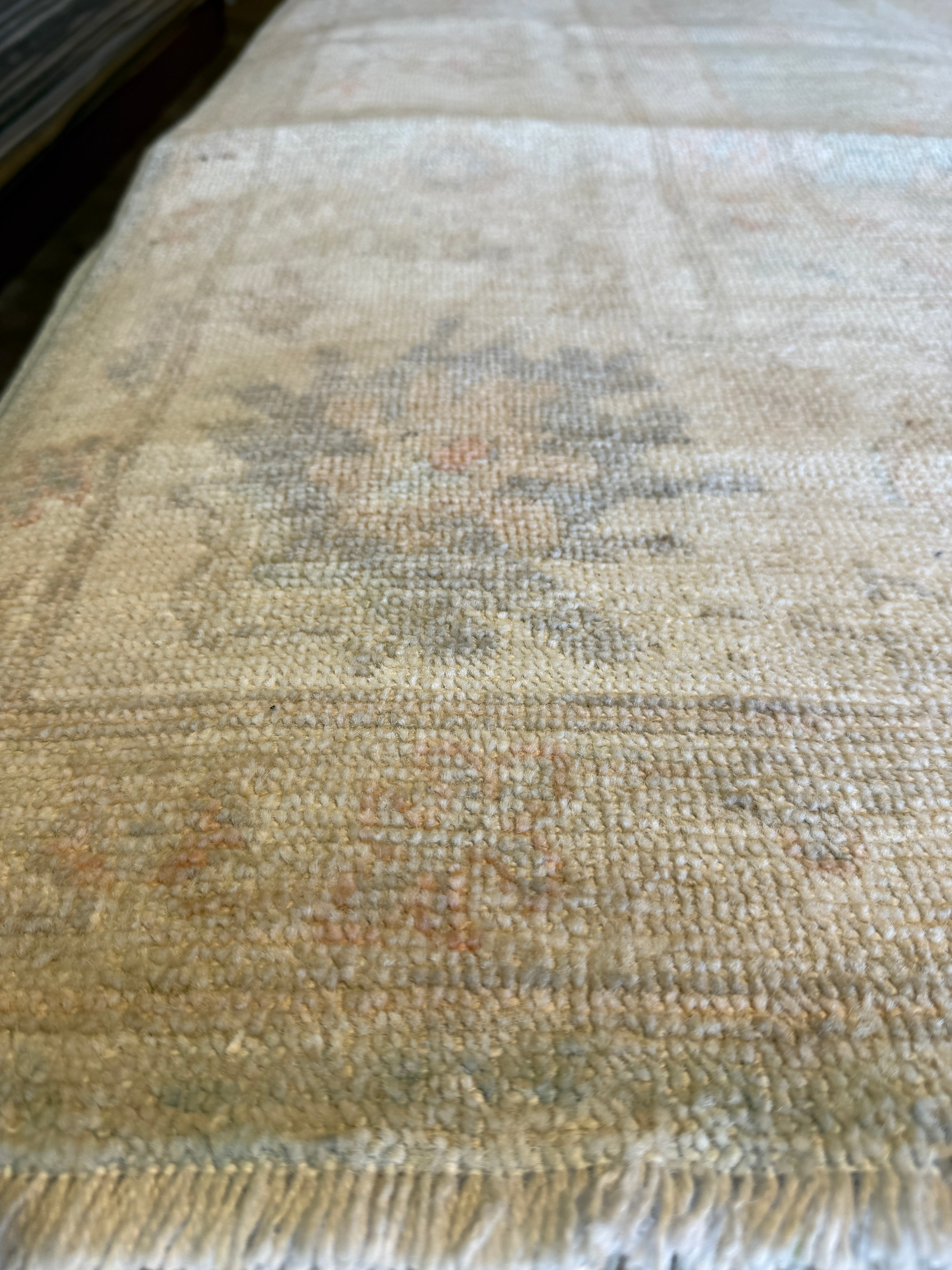 Matilda Lawler 8x9.11 Blue Afghani Whitewashed Oushak