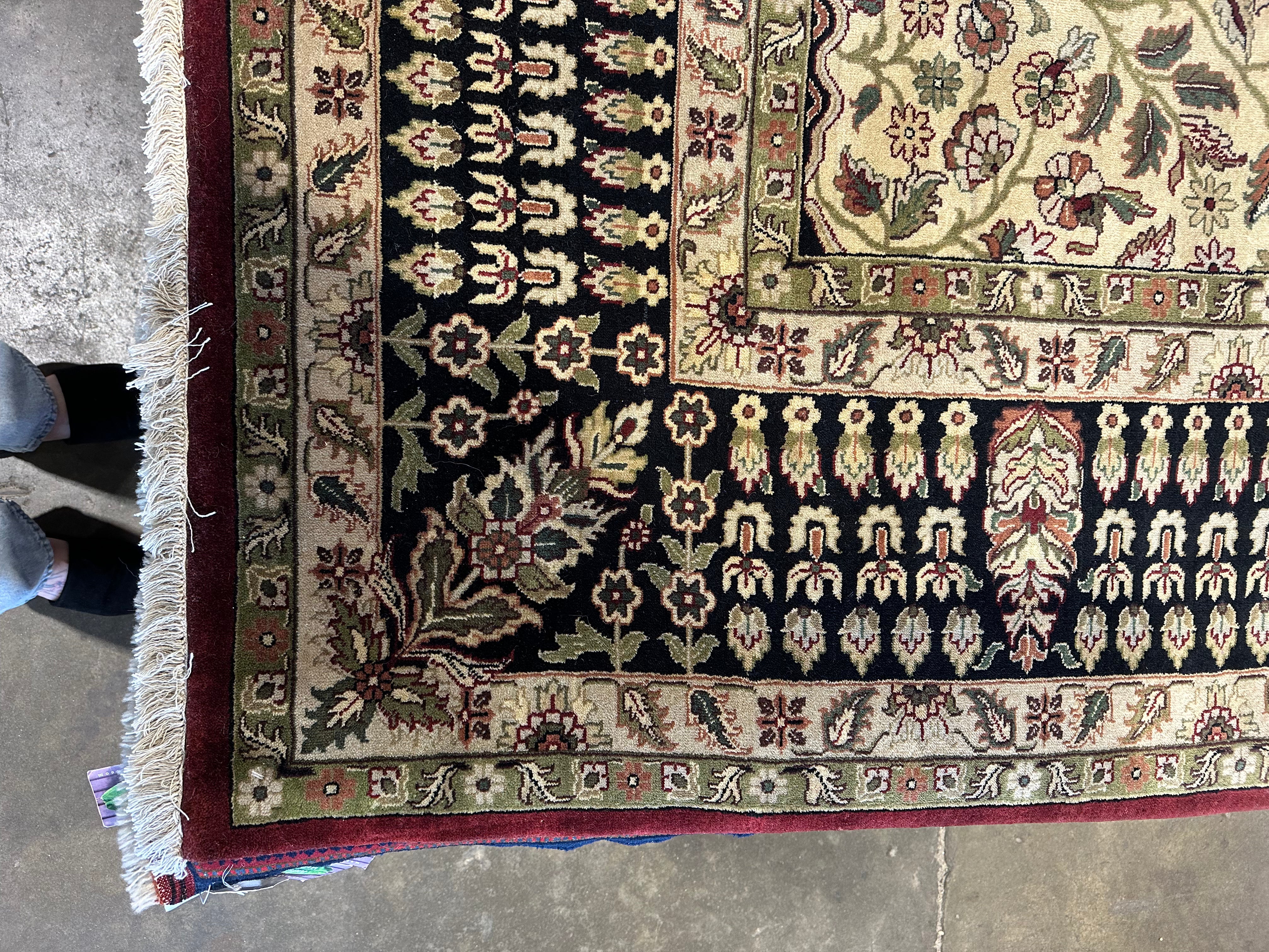 Jamie King 9x11.9 Red Jaipur Rug - CLEARANCE 30% off