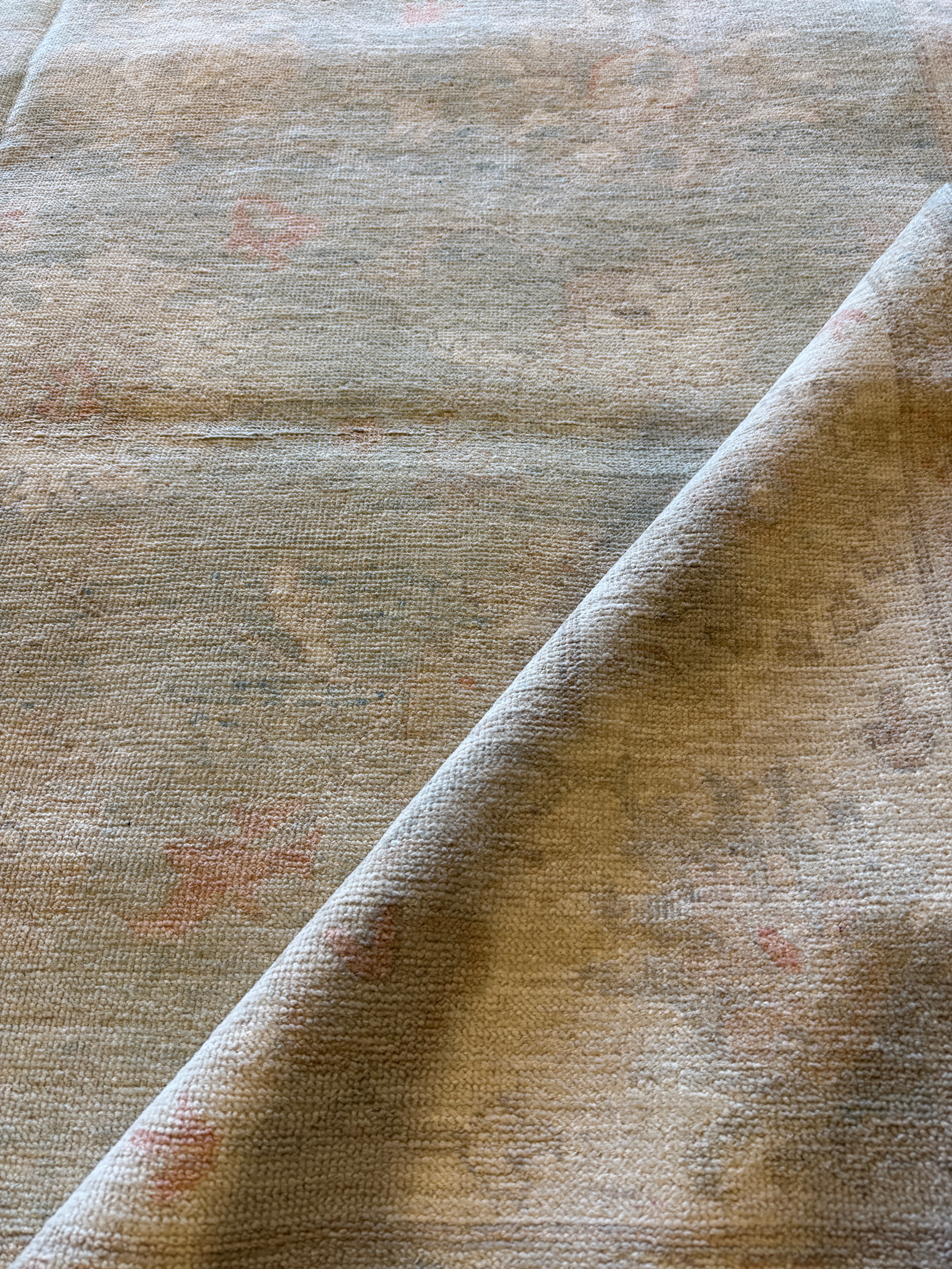 Matilda Lawler 8x9.11 Blue Afghani Whitewashed Oushak