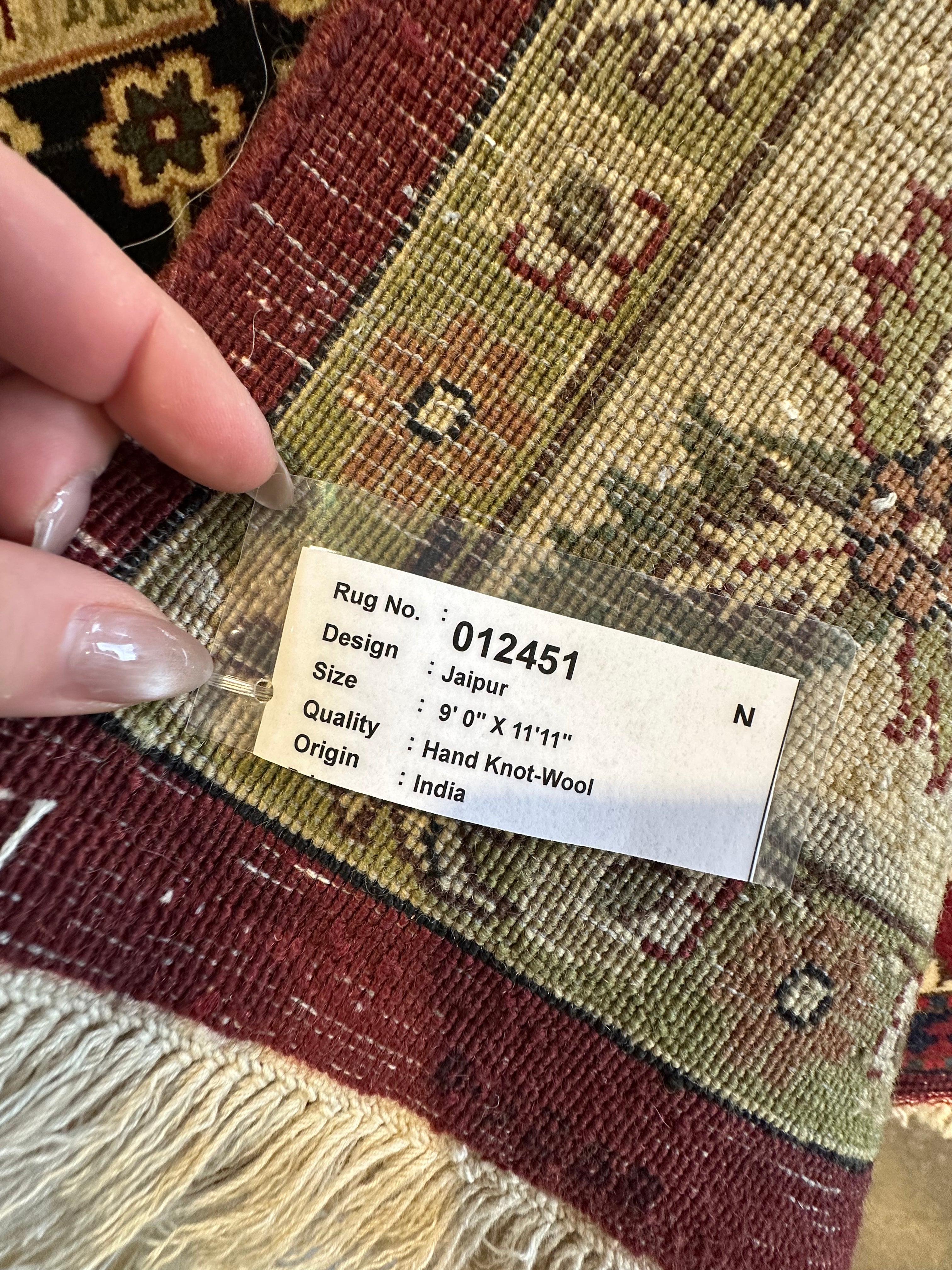 Jamie King 9x11.9 Red Jaipur Rug - CLEARANCE 30% off