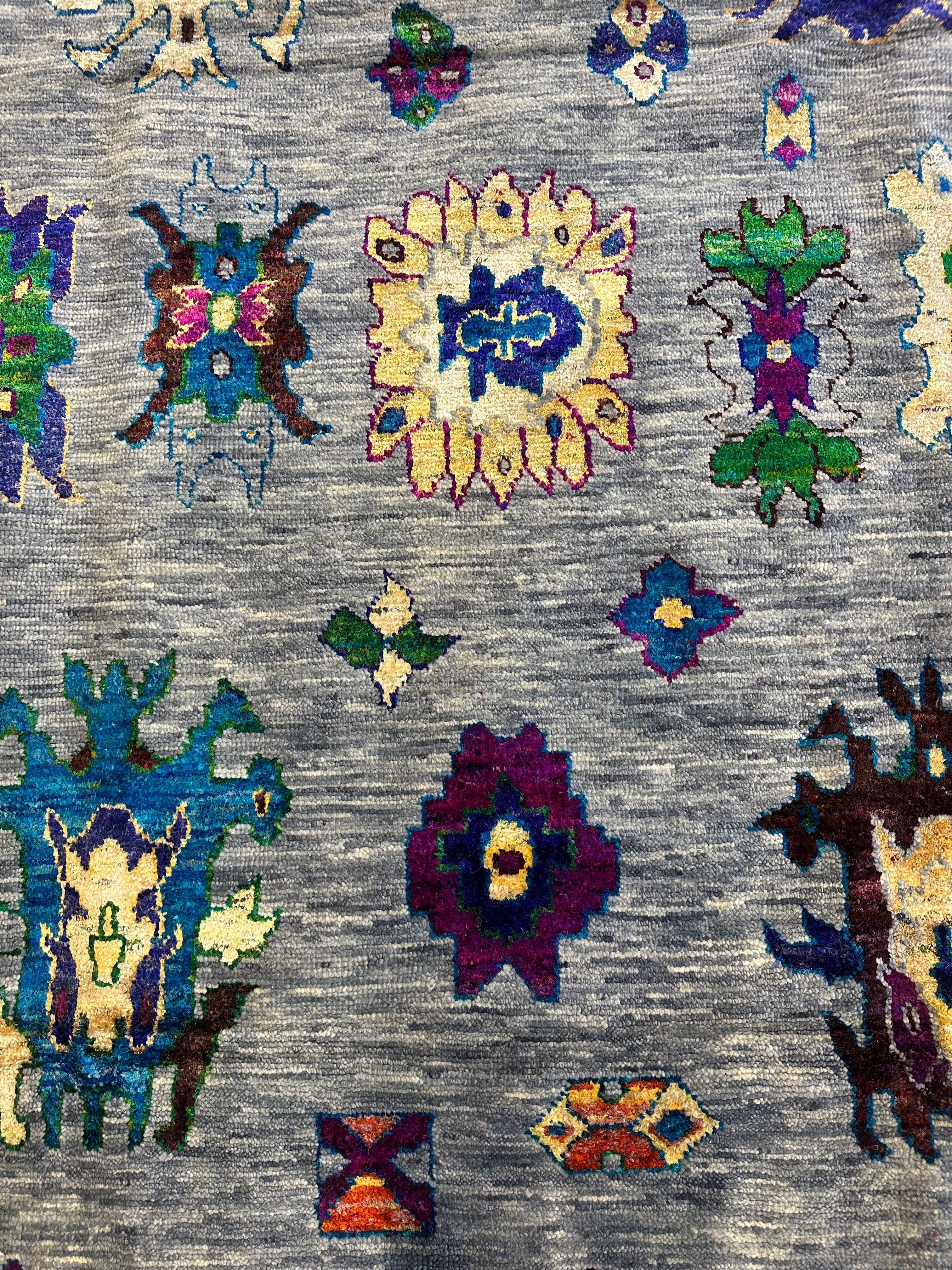 Jo-Ellen Paige 9x11.5 Grey Karina Rug - CLEARANCE 30% off