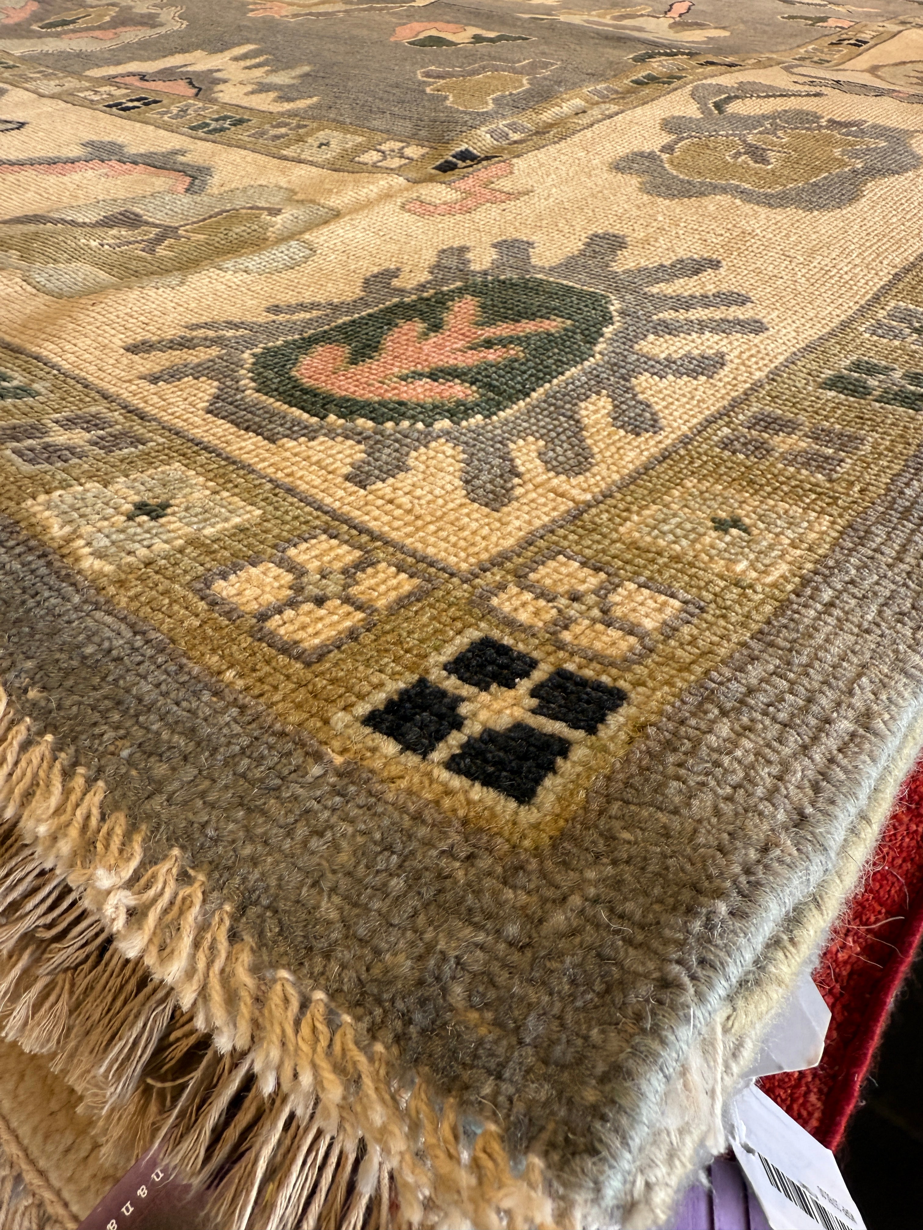 Olandria Carthen 8.10x11.7 Grey Afghani Oushak