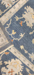 Wayona Lamb 10.3x14 Blue Hand-Knotted Rug