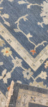 Wayona Lamb 10.3x14 Blue Hand-Knotted Rug