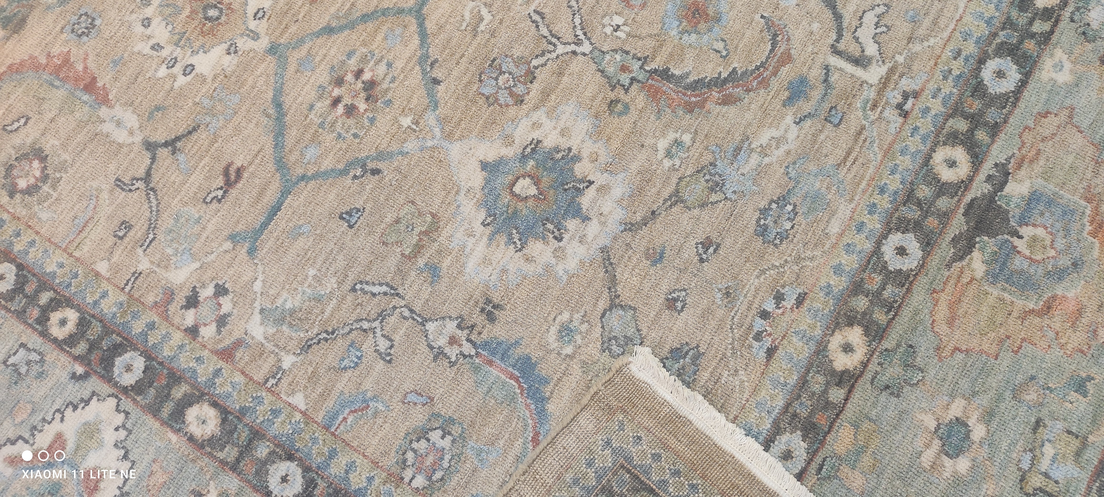Catherine Coyle 9x12 Grey Hand-Knotted Rug