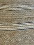 Count Basie Handwoven Striped Natural Jute Rug (Multiple Sizes)