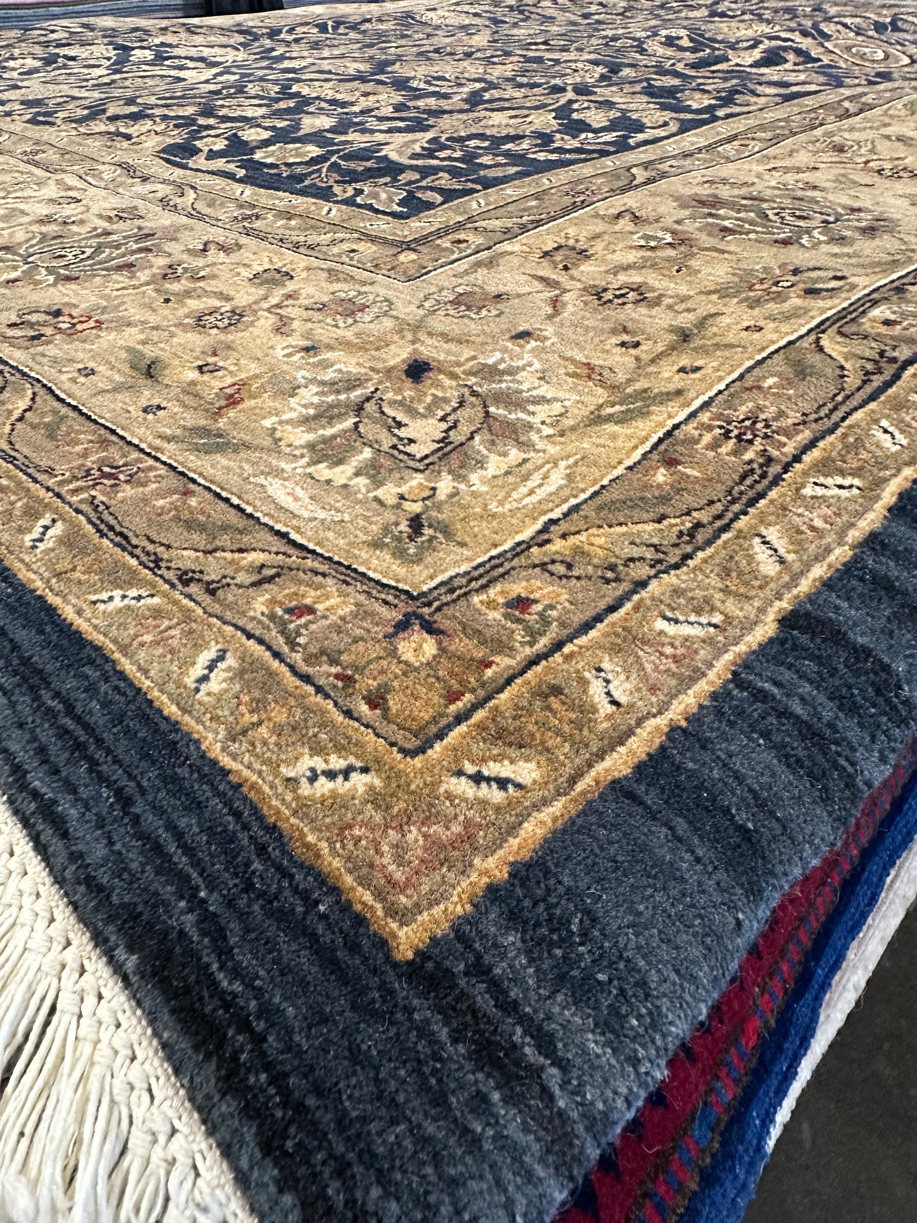 Karen Higgins 8.8x11.9 Blue Jaipur Rug - CLEARANCE 30% off