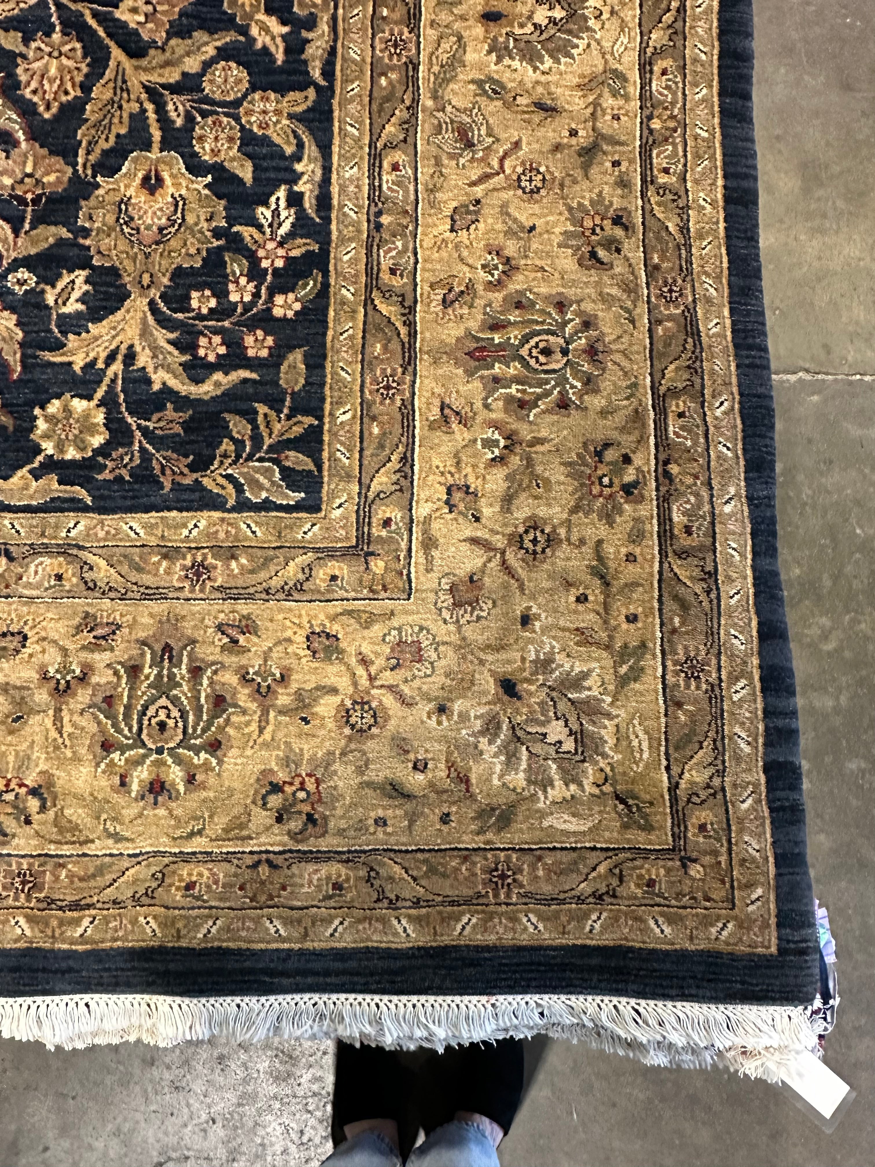 Karen Higgins 8.8x11.9 Blue Jaipur Rug - CLEARANCE 30% off