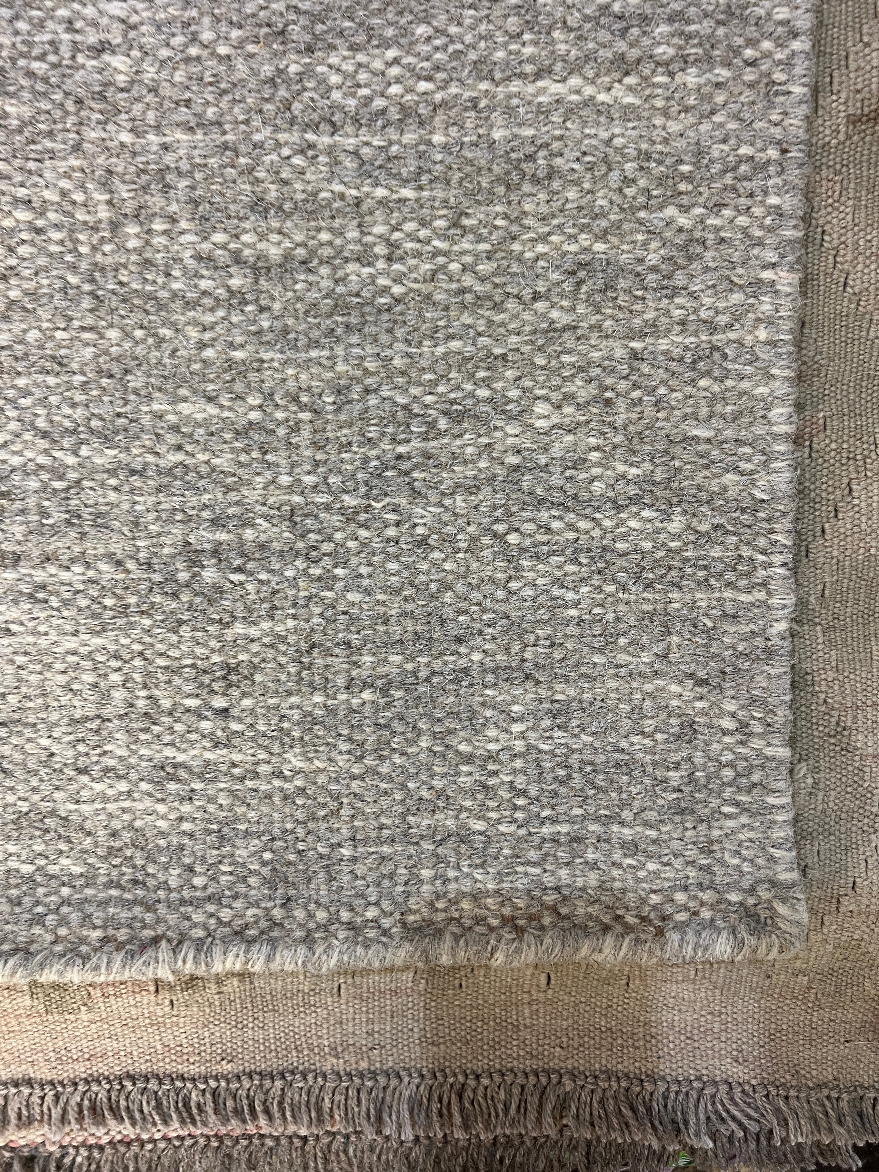 Josh 5.6x7.6 Hand-Woven Durrie Ivory