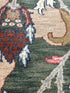 Kathryn Dennis 9x12 Green Kashan Rug - CLEARANCE 30% off