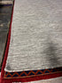 Christina 5.9x7.9 Hand-Woven Durrie Ivory and Grey